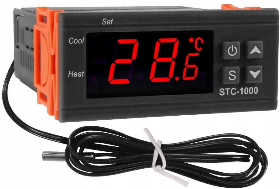 

Regulator Temperatury Sterownik Z Sondą STC-1000