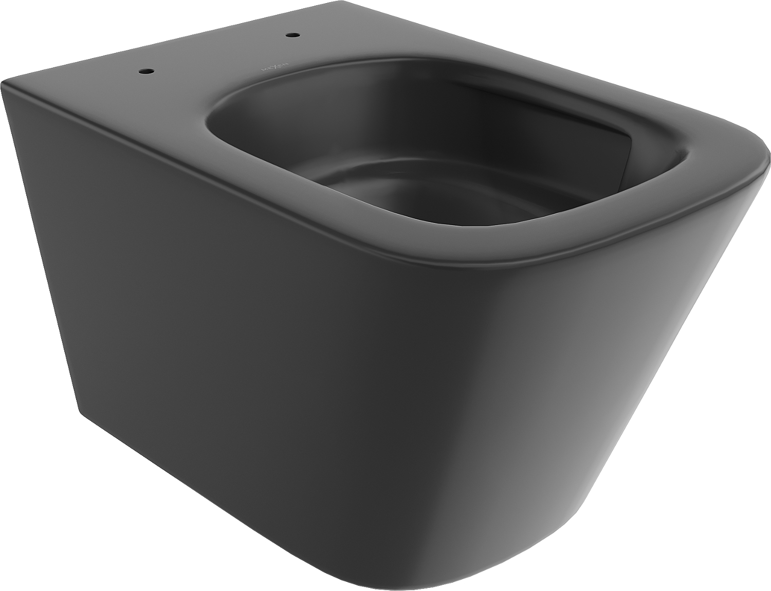 Miska wc wisząca Rimless Tornado Mexen Teo bezkołnierzowa wirowa czarna mat