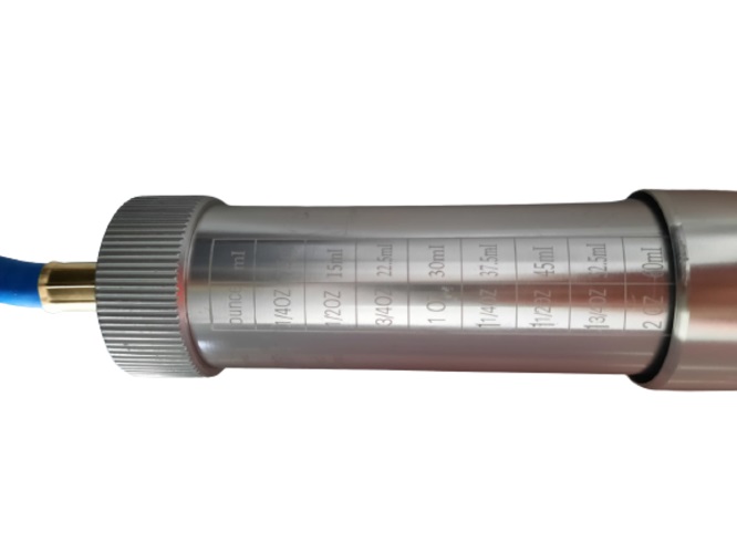 Dozownik do kontrastu uv/oleju kalibrowalny, przyłącze 1/4"SAE