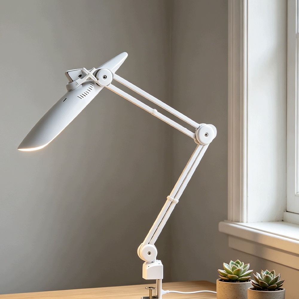 Bezstínová Kosmetická Stolní Lampa Na Řasy Led Manikúra 24W 49 Cm