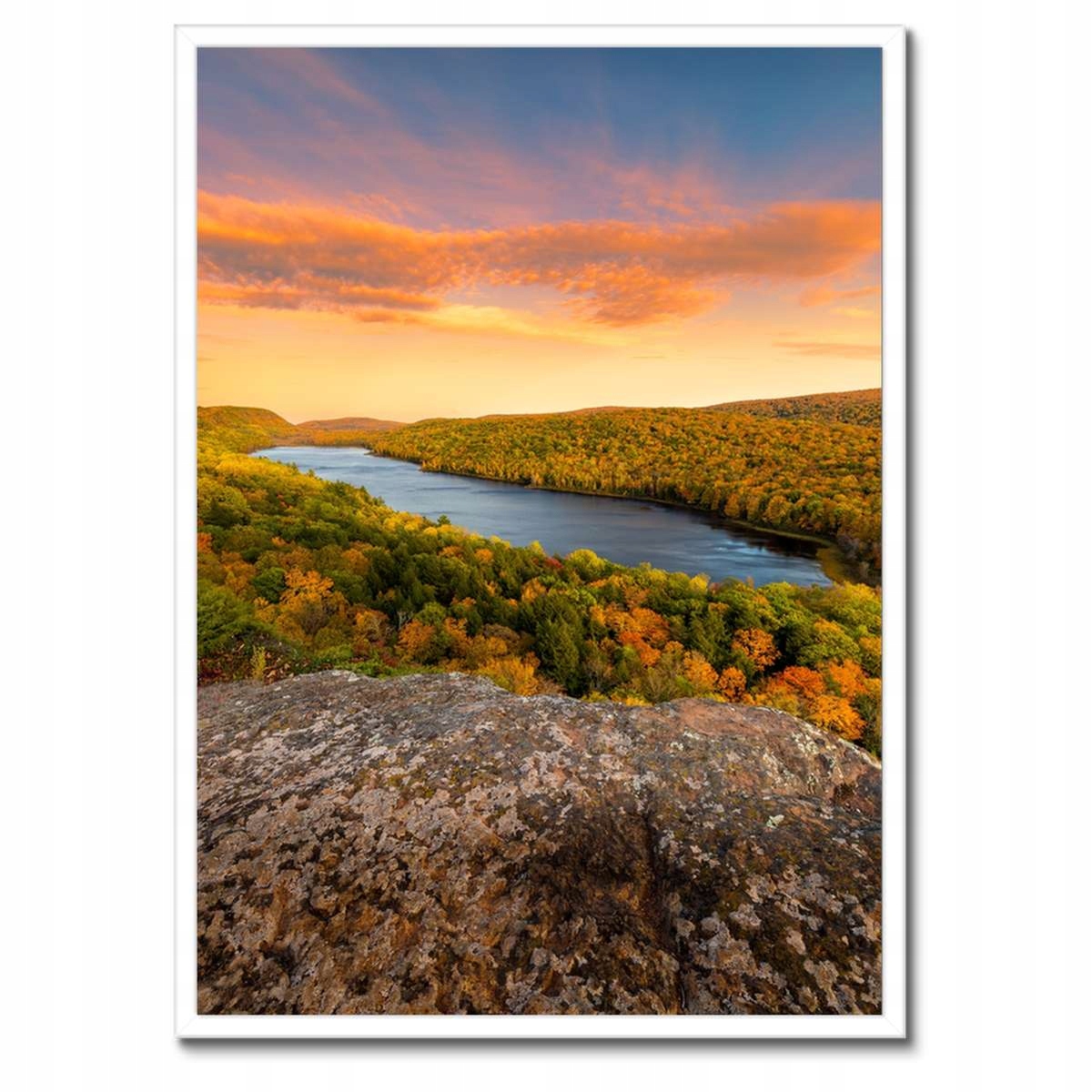 Plakáty v rámu 50x70 Krajina Pohled