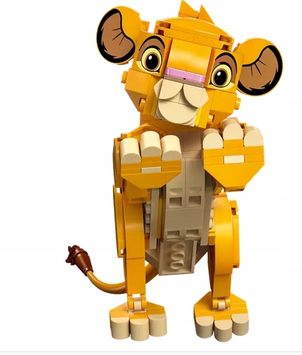 LEGO 43243 DISNEY KRÓL LEW LWIĄTKO SIMBA Wiek dziecka 6 lat +