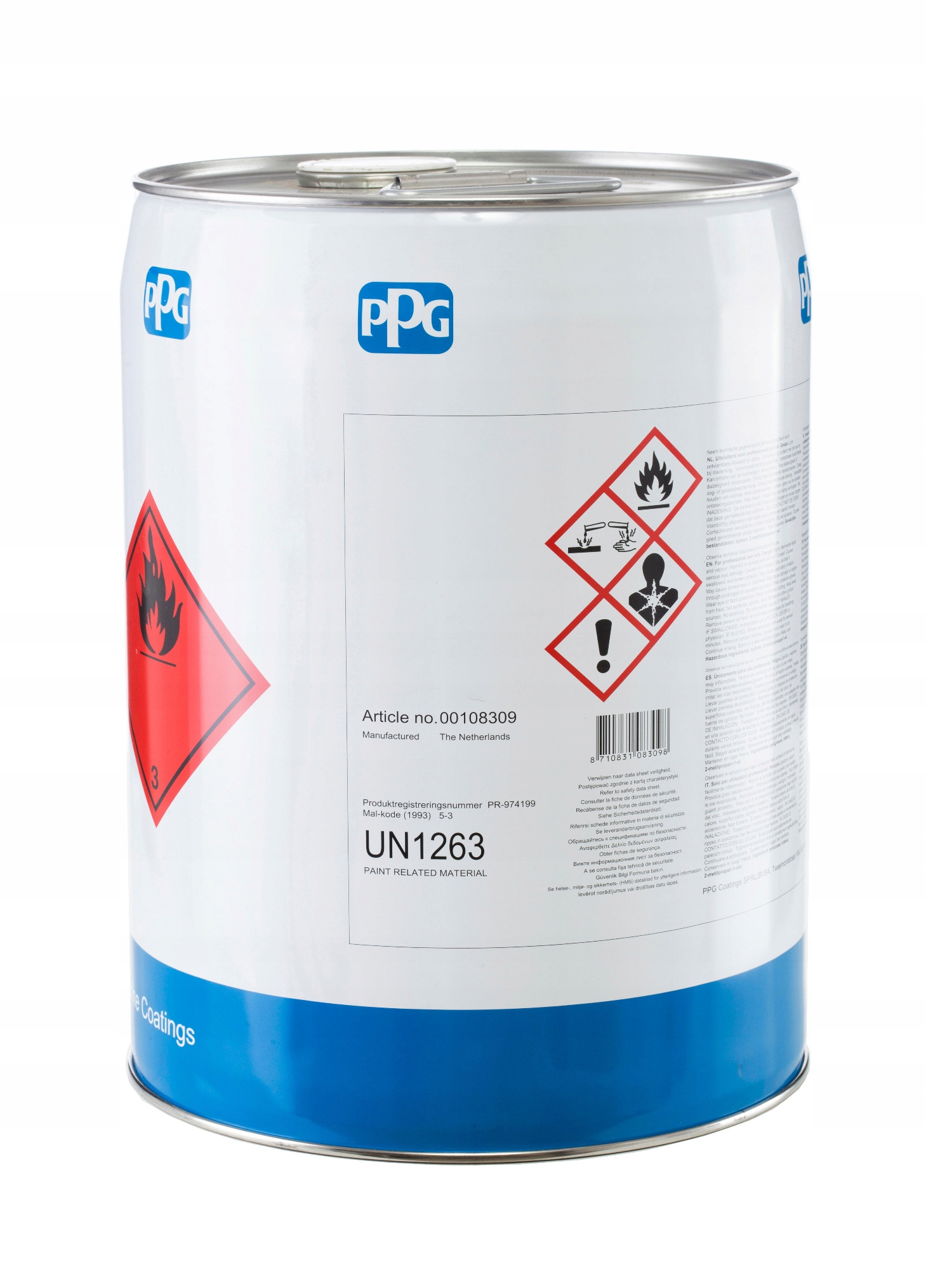 Rozcienczalnik Sigma Thinner 21-06 poliuretan 20l Stan opakowania oryginalne