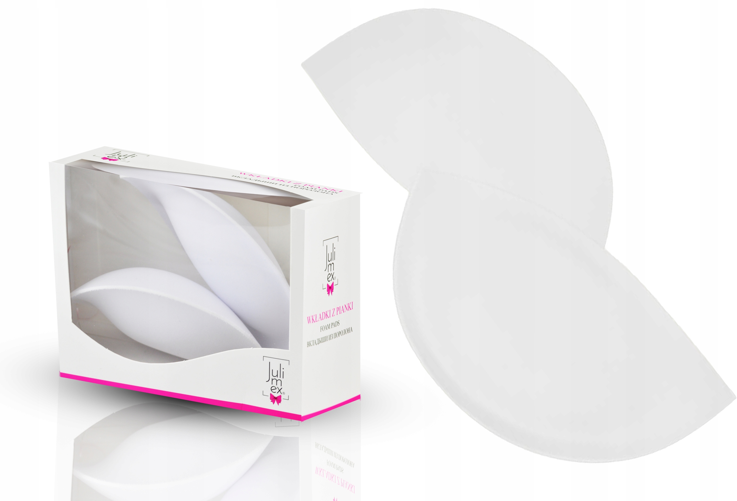 

wkładki Piankowe Extra Push-up Julimex WS-20 Biały