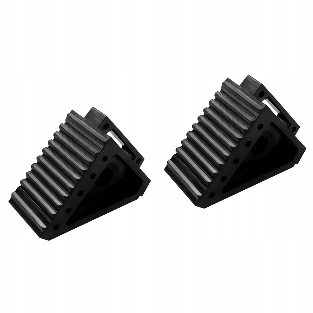 2 шт. Колісний клиновидний локатор гумовий паркувальний замок