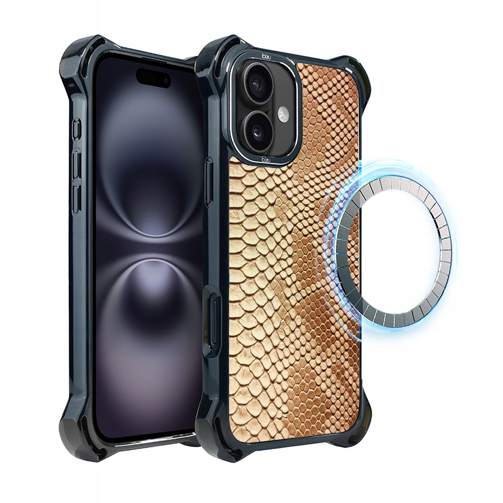 Pouzdro pro iPhone 16 Ibizu DropGuard Ultra s MagSafe, hadice