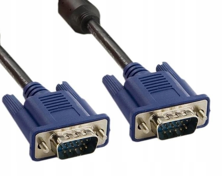 KABEL VGA-VGA do MONITORA VGA D-SUB FULL HD 2m KABEL 15 PIN Model 029