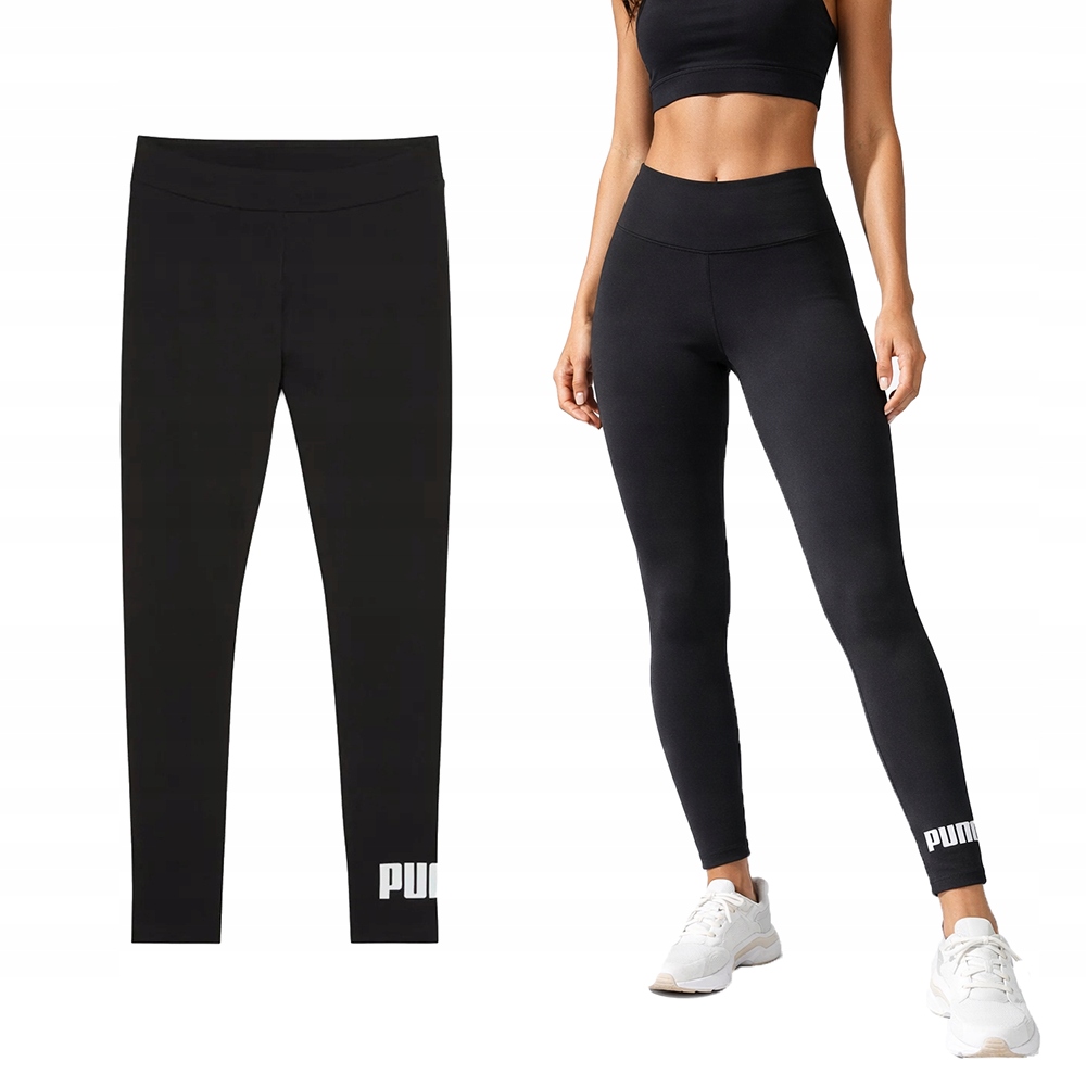 Dámské bavlněné legíny Puma 682426 01 legíny černé 2XL