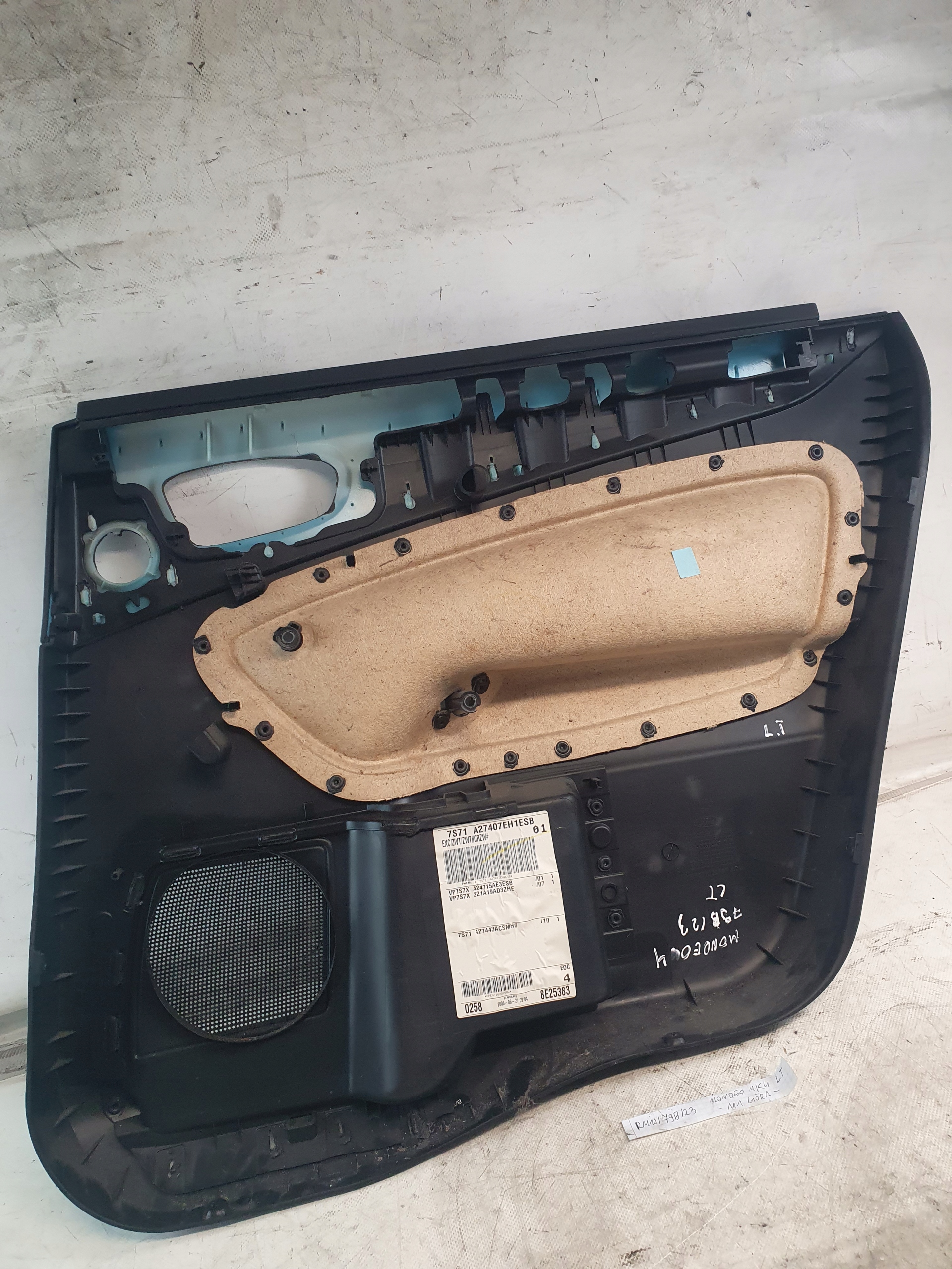 side upholstery left rear part FORD MONDEO MK4 KOMBI 08r.