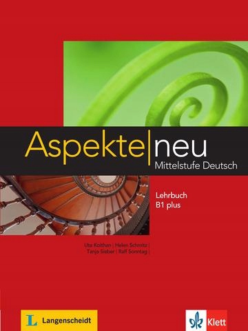 ASPEKTE NEU B1+ PODR. (BEZ DVD) LEKTORKLETT TANJA SIEBER, HELEN SCHMITZ, UT