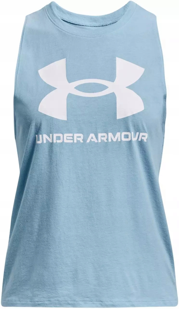 Under Armour Tank Top Damski Graphic Blue Xs