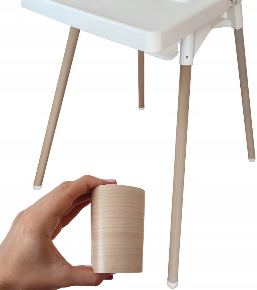OKLEINA DO NÓŻEK KRZESEŁKA IKEA ANTILOP SOSNA - 5 pasków