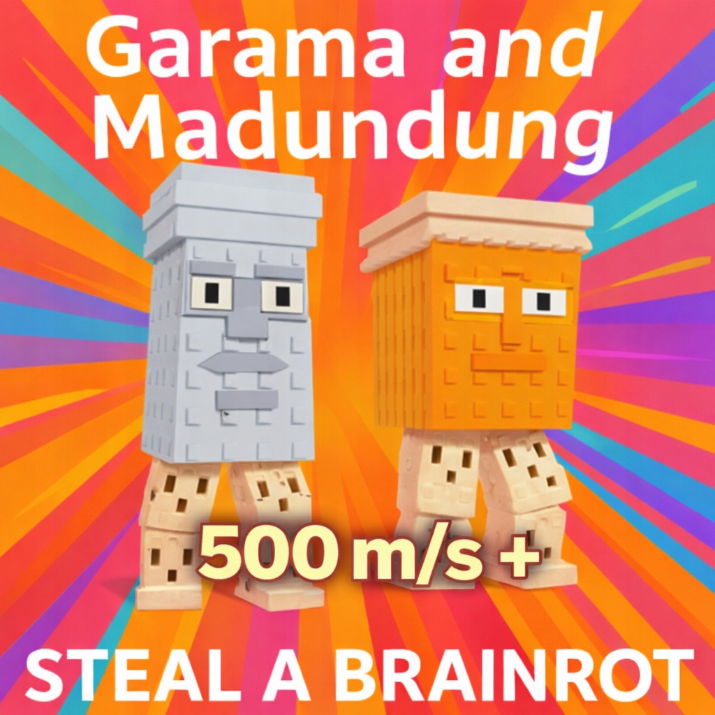 Garama and Madundung 550M/s | Steal a Brainrot | Secret | Roblox