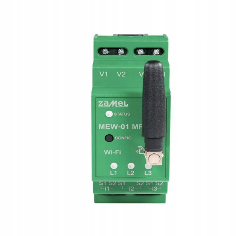 Supla Monitor elektrickej energie Wi-Fi 3F+N MEW-01 Mrp