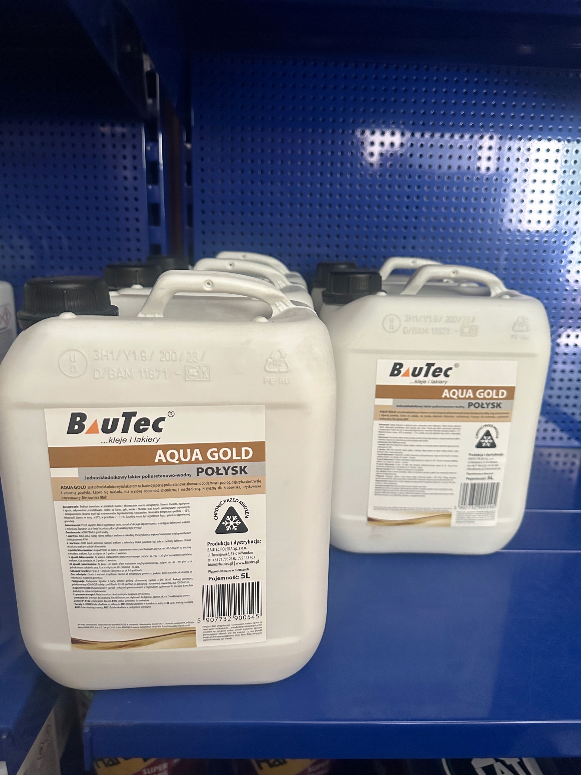 Aqua Gold Lesklý lak 5 ltr