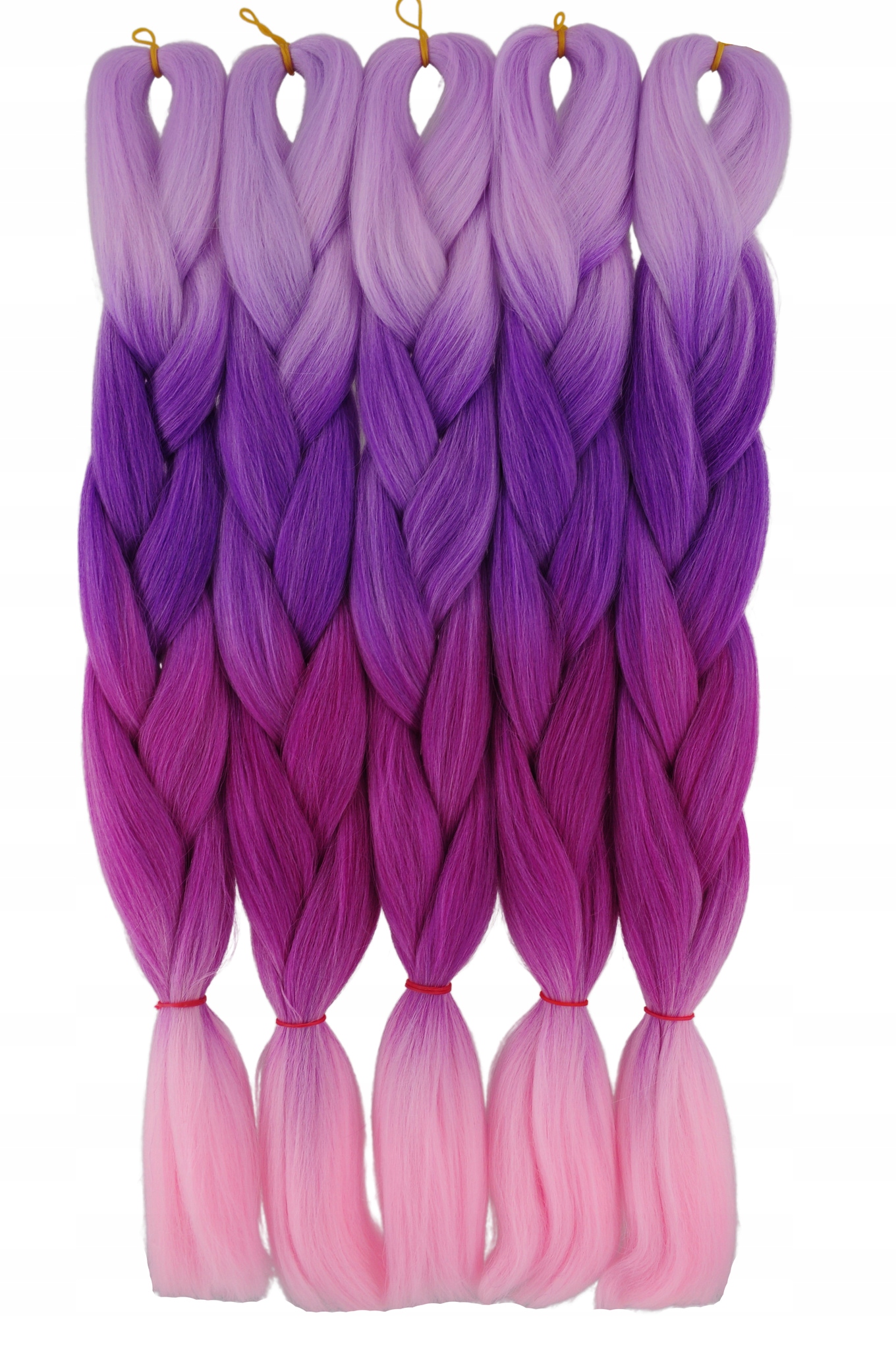 WŁOSY SYNTETYCZNE PROSTE KOLOROWE WARKOCZE 4K.022 Marka Smart Colours