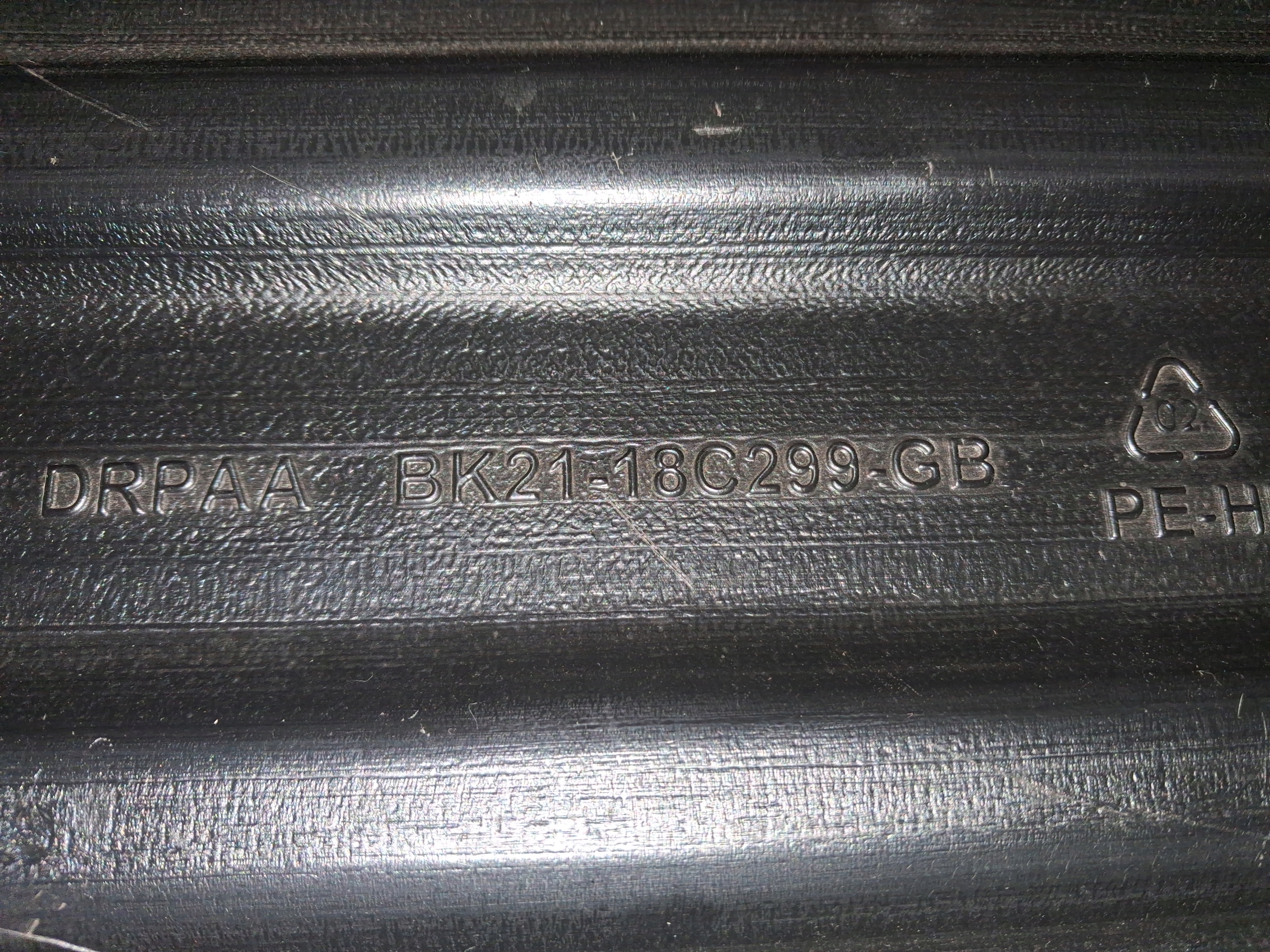 drain pipe air hose FORD TRANSIT CUSTOM BK2118C299GB