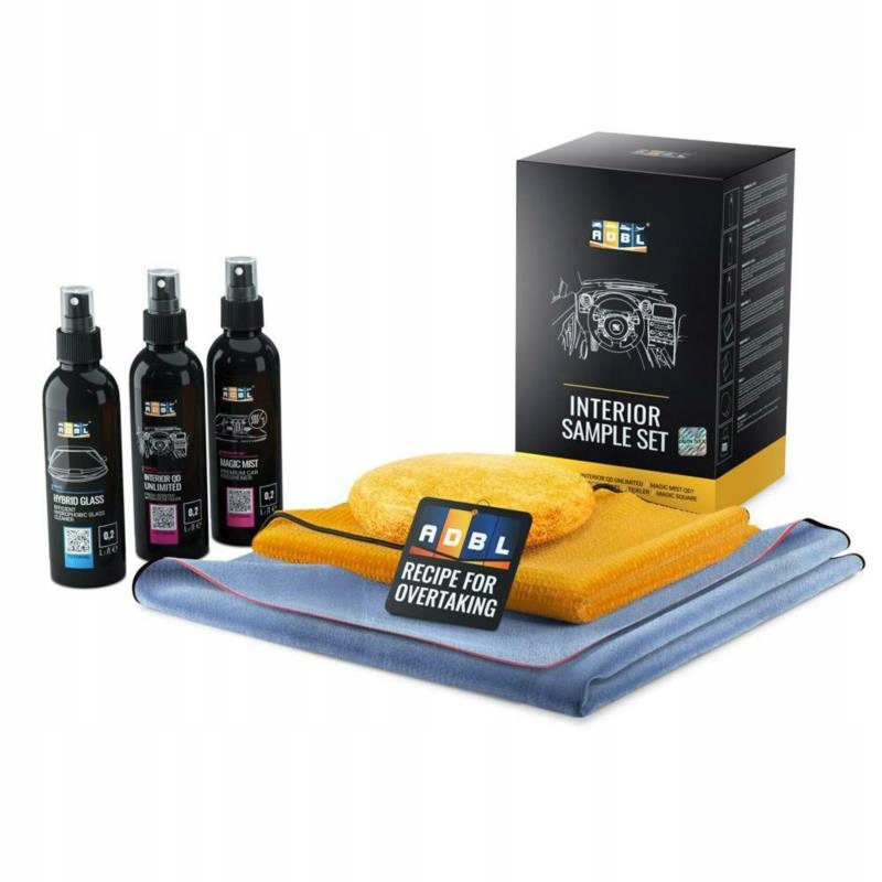 ADBL INTERIOR SAMPLE SET PIELĘGNACJA WNĘTRZA AUTA