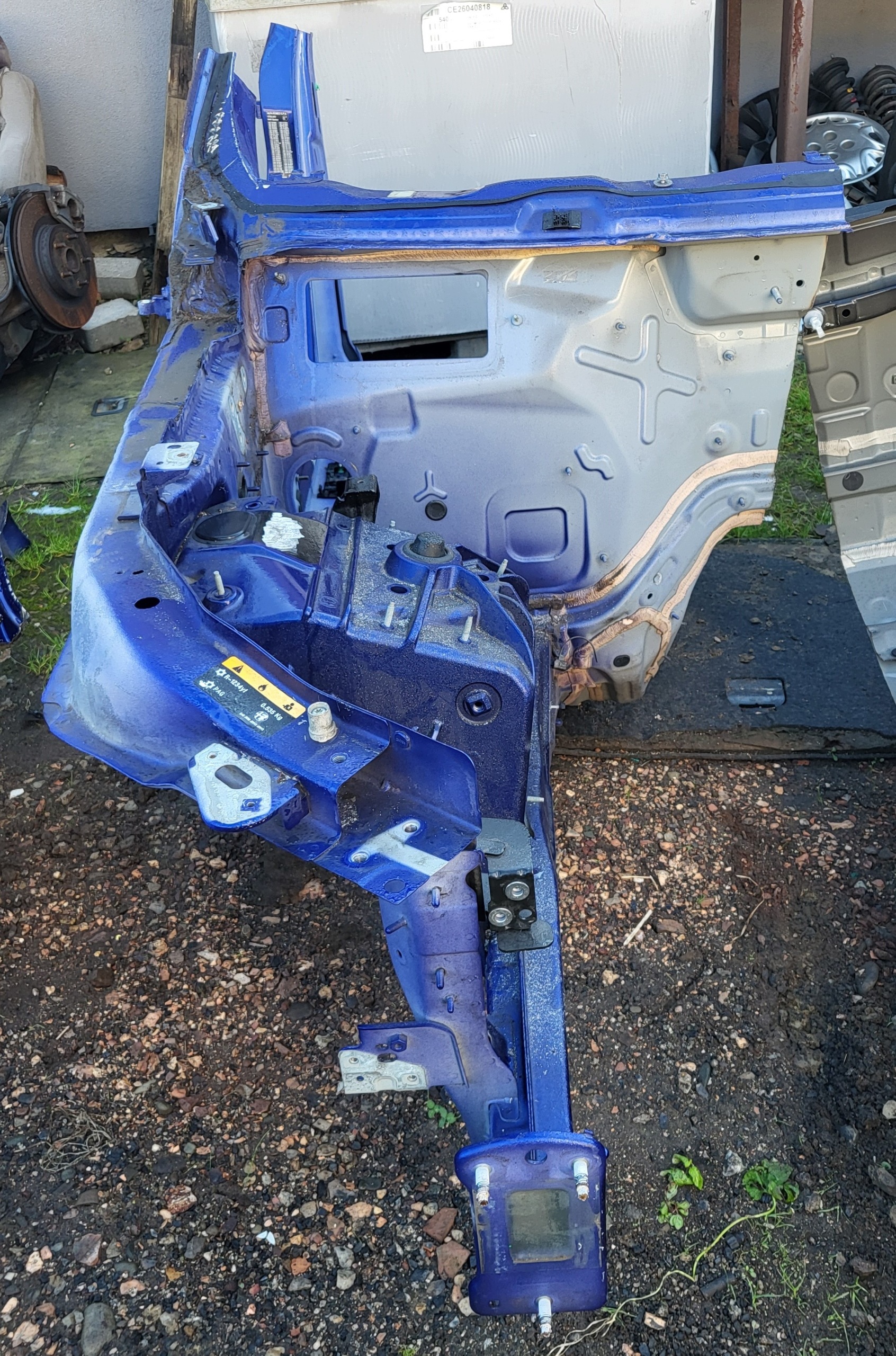 quarter right front quarter placement ALFA ROMEO STELVIO blue 486 OE