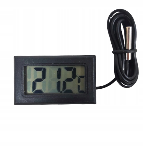 

Termometr Elektroniczny Cyfrowy Z Sondą Na Baterie