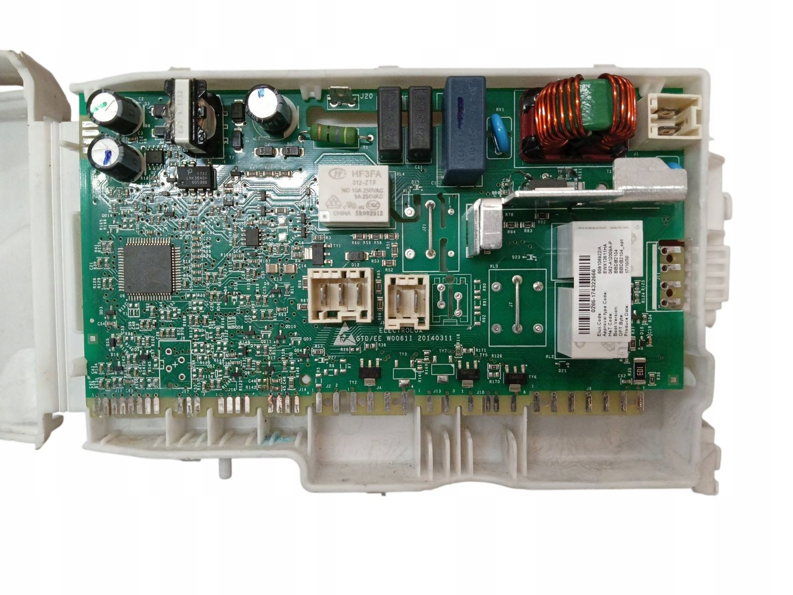 Moduł sterujący pralki Electrolux 8078222075 #G202331