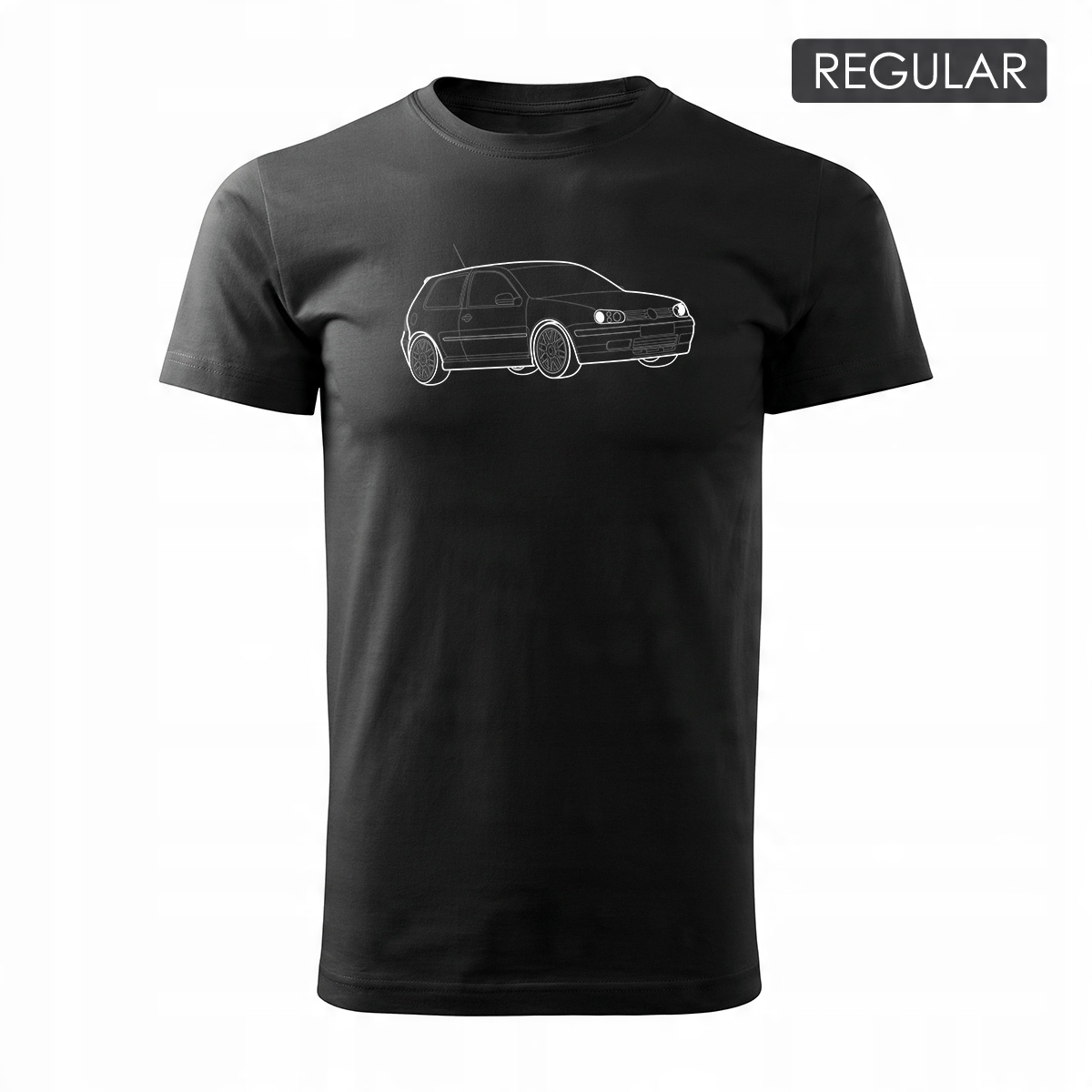 

Koszulka Vw Golf 4 z samochodem Golf 4