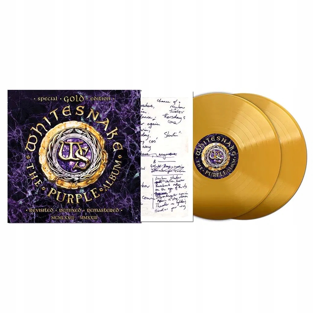 Whitesnake: Purple Album: Special Gold (Coloured Gold Vinyl) 2Vinyl (lp)