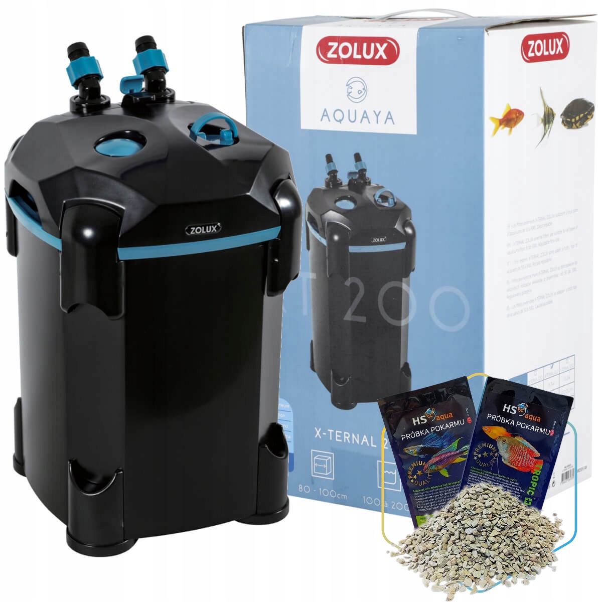 Levně Zolux Aquaya Xternal 200 Vnější filtr +bonus