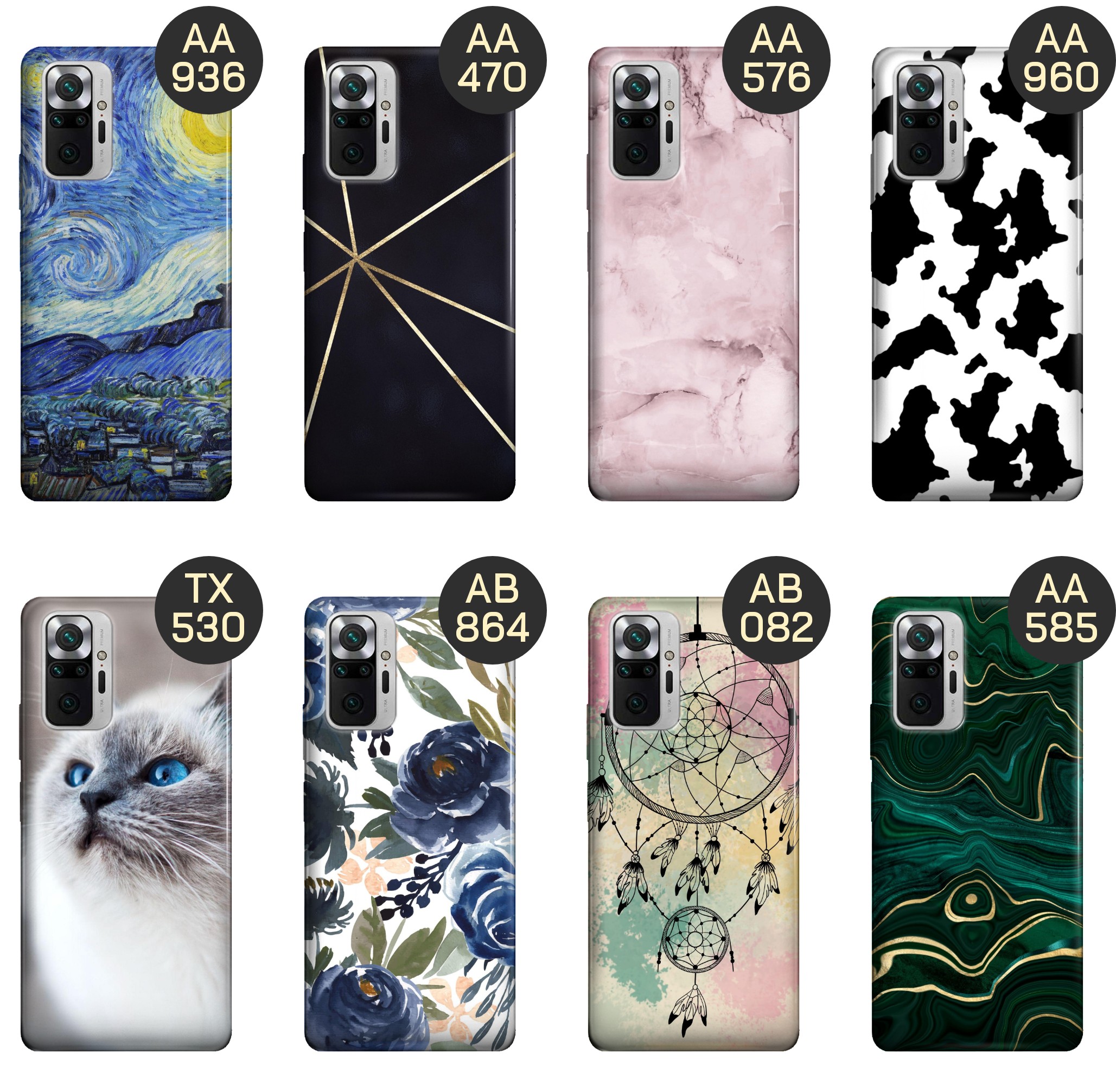 ETUI DO REDMI NOTE 10 PRO / 10 PRO MAX WZORY TOP100 DESIGN Z NADRUKIEM CASE Dedykowany model REDMI NOTE 10 PRO / 10 PRO MAX