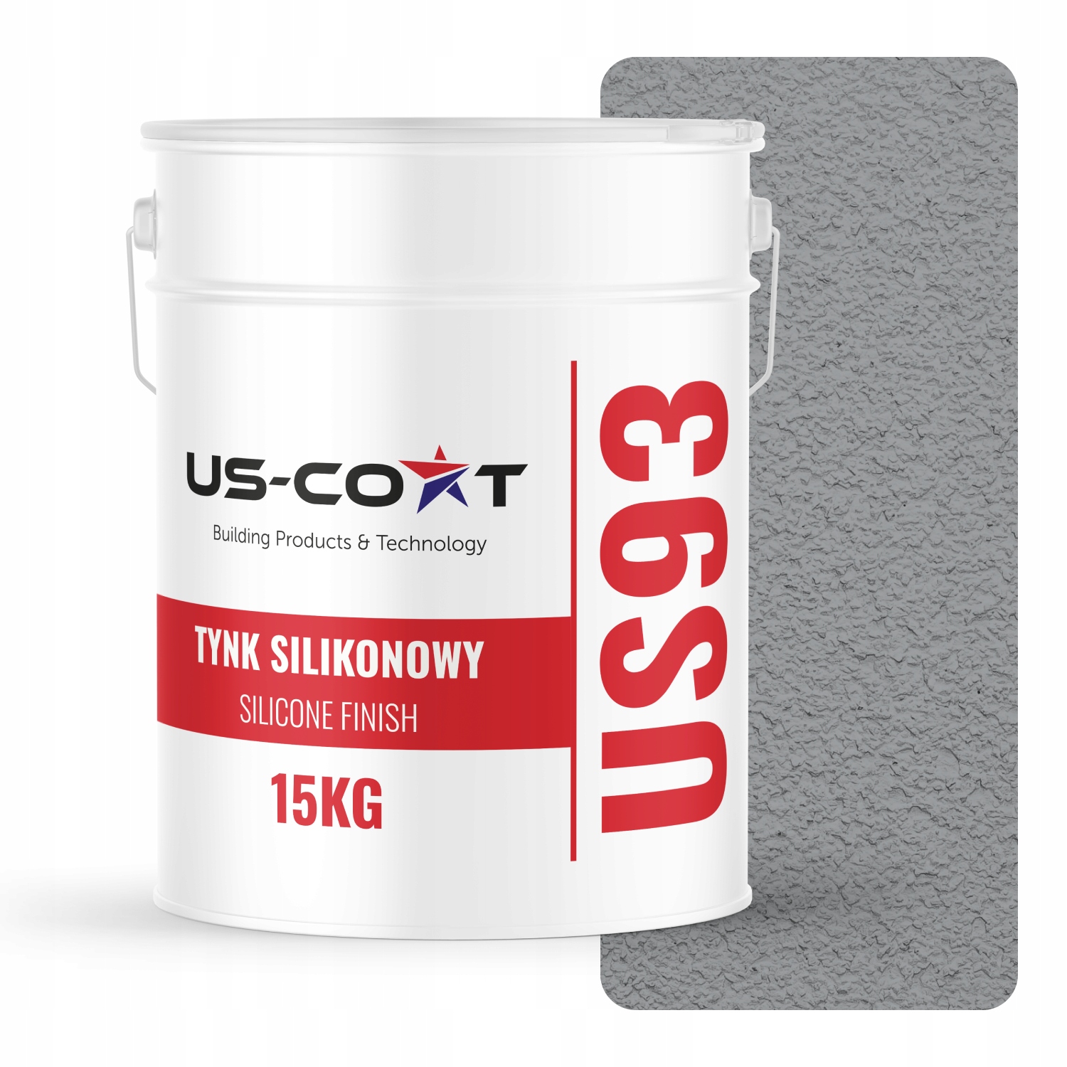 Silikónová Omietka Šedo Modrá F243 15KG Baranek Granulácia 2.0 mm