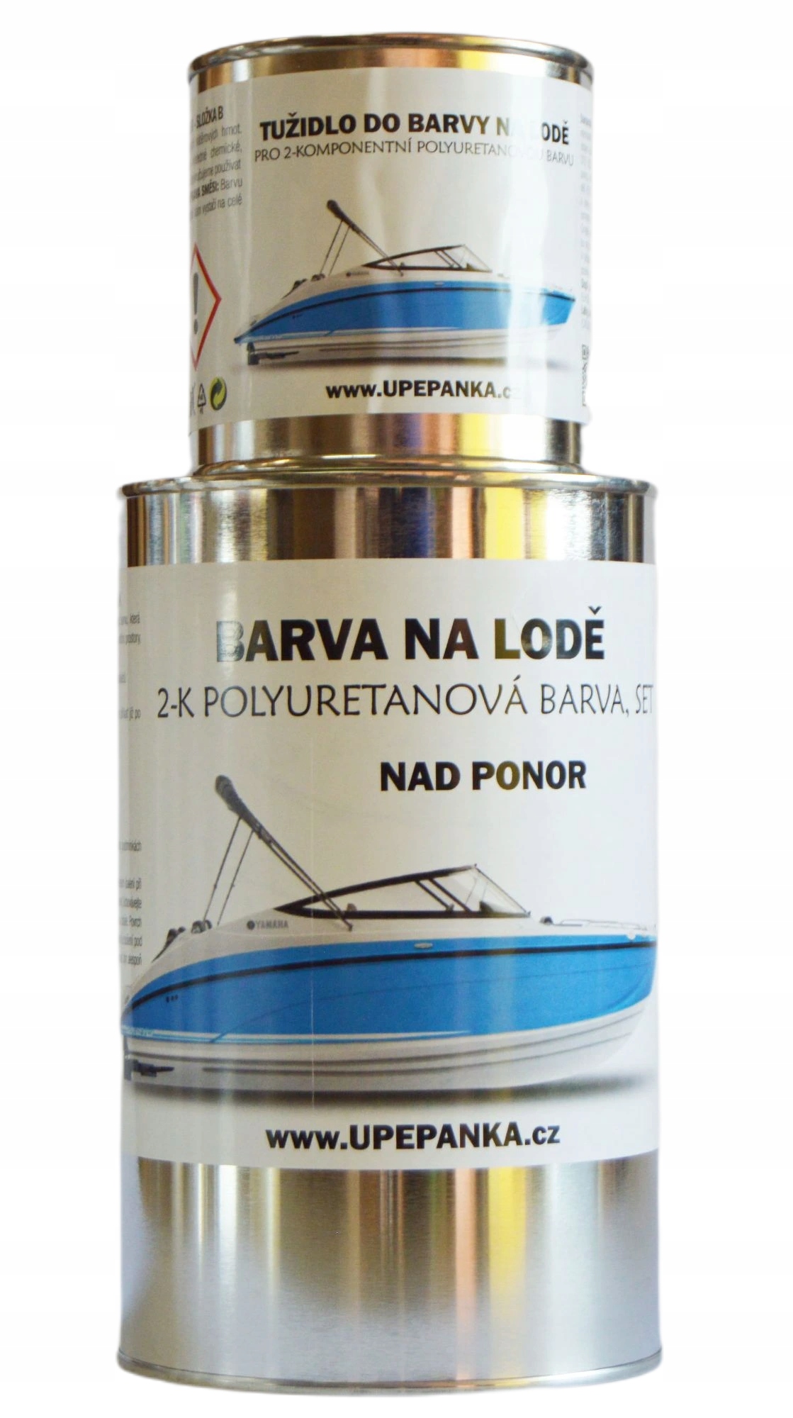 Barvy Na Lodě 2-K PUR-nad ponor L350, 093 Bílá 1,25kg set s tužidlem