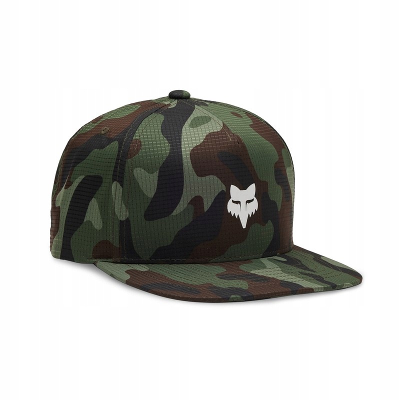 Kšiltovka Fox Head Tech Snapback Green Camo Os (os)