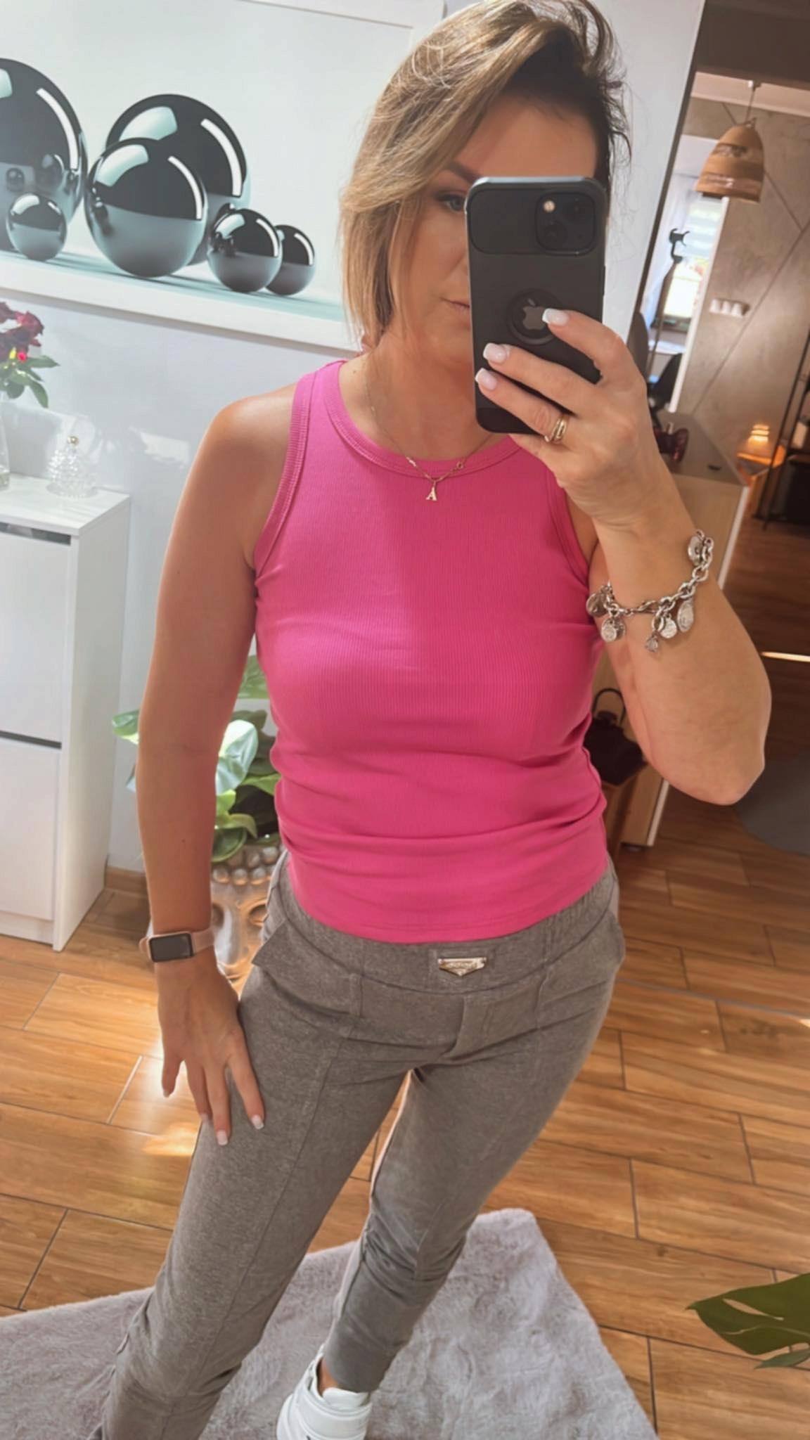 By O La La...! Boxerská Halenka S Logem Srdce Ostružinový Sorbet S 36