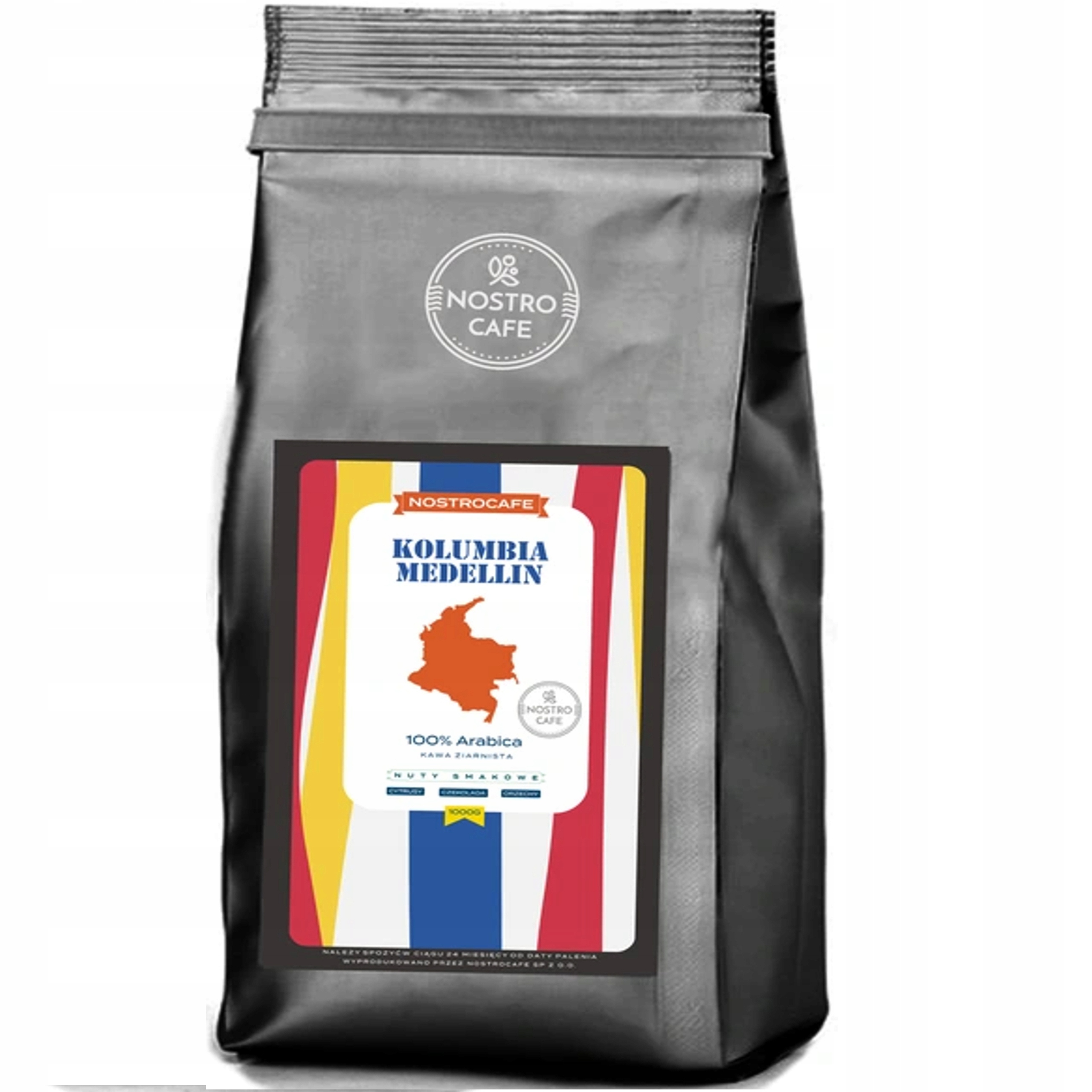 Levně Káva Zrnková 1 Kg Kolumbie Medellin Čerstvě pražená