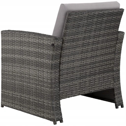 Zestaw rattanowy Lucca Kolor odcienie czerwieni