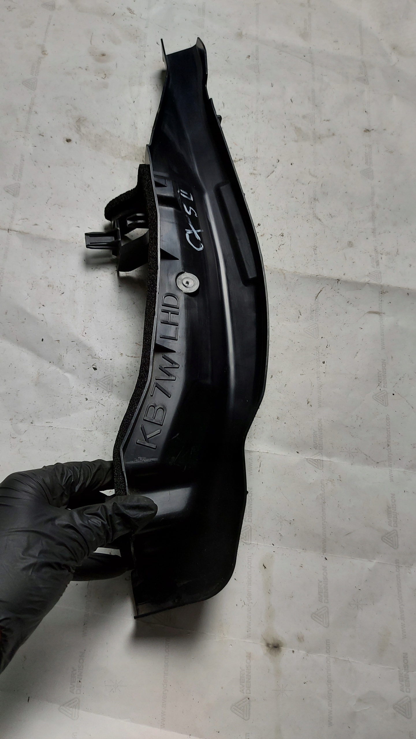 cover spoiler moulding left plastic MAZDA CX5 II KF OE EU