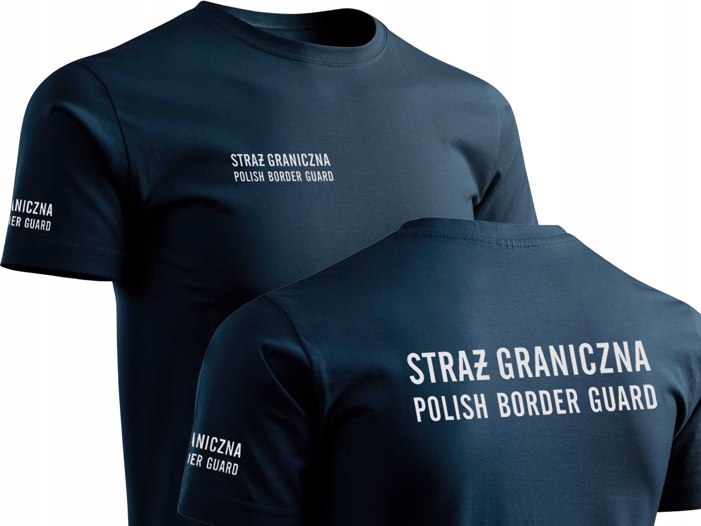 

Granatowa koszulka mundurowa Sg Straż Graniczna