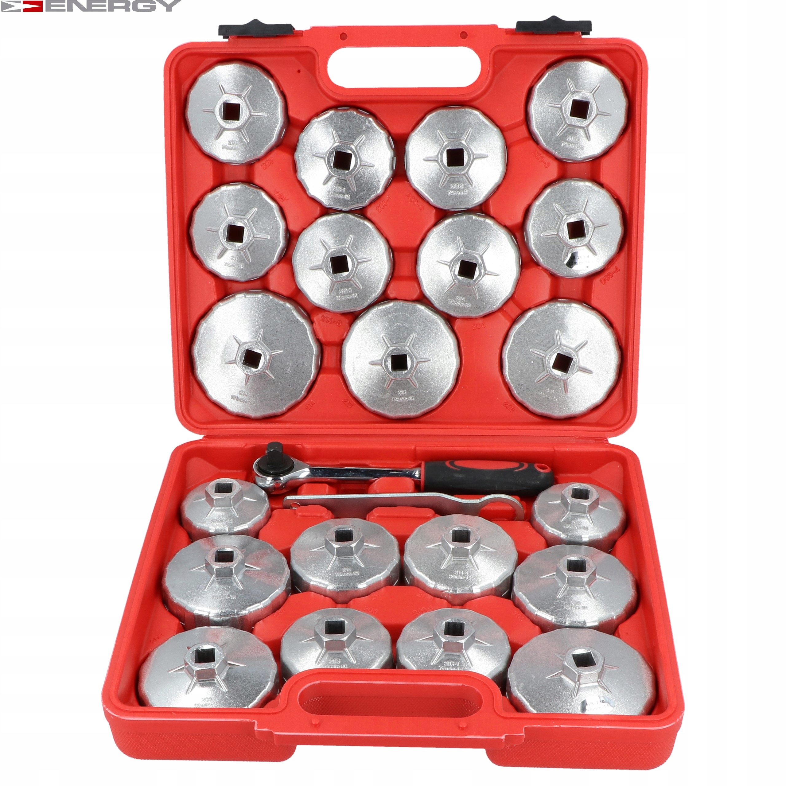 OIL FILTER CAP PULLER 23 PCS.