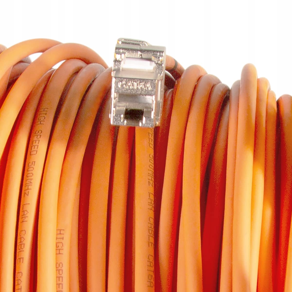 LOGILINK Kabel CAT6A SFTP RJ45 60m Pomarańczowy — miniatura 7