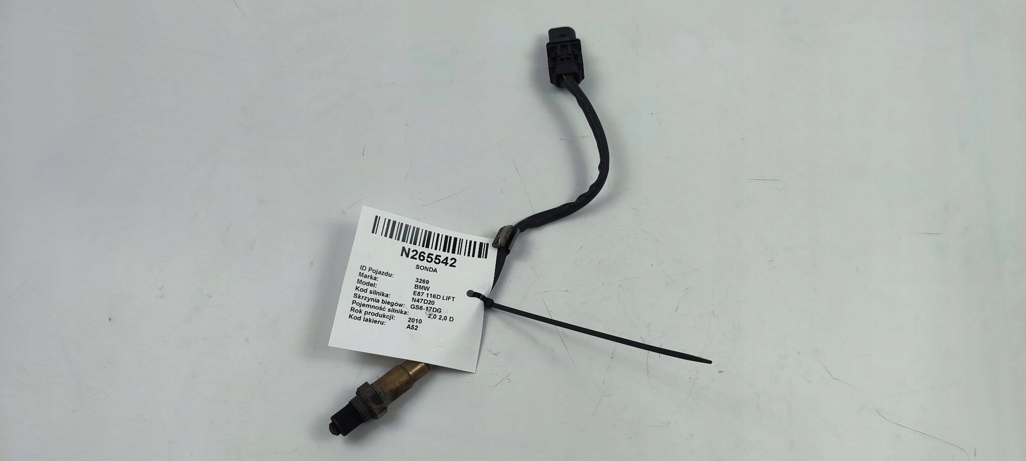 SONDA LAMBDA 7804369 2.0 D BMW E87 116D LIFT