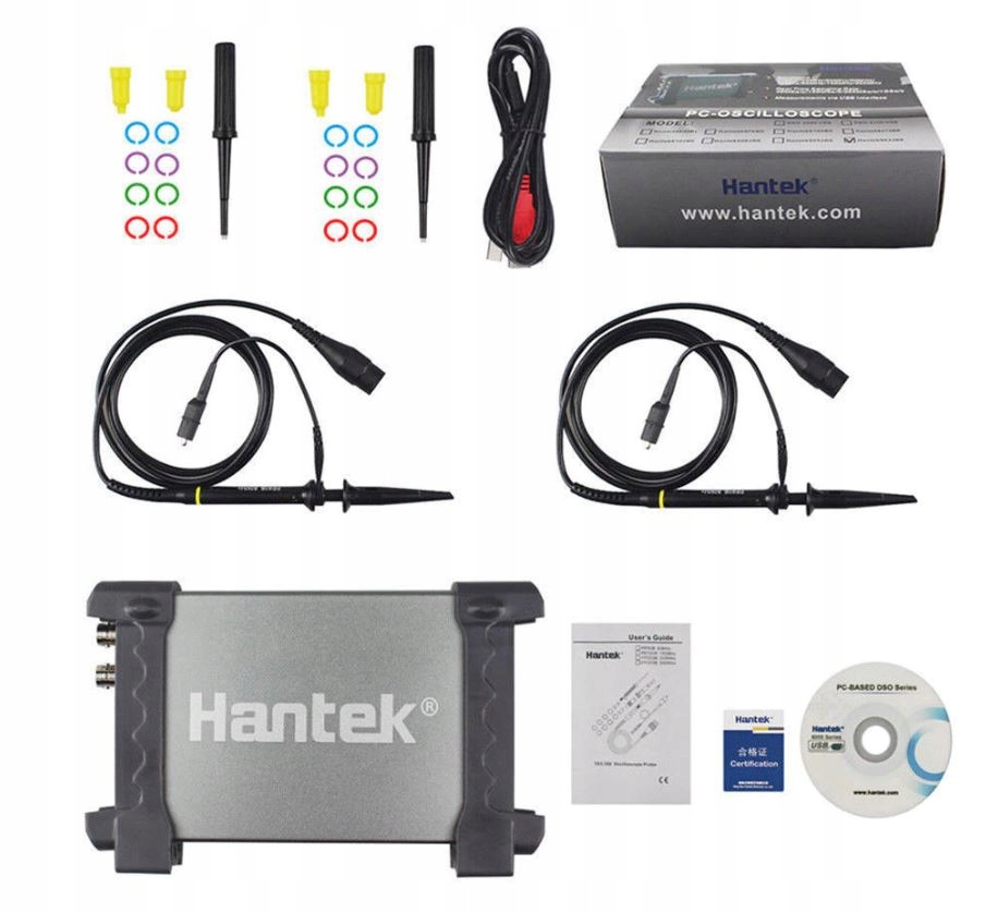 Osciloscop Hantek 6022BL 2x20MHz Usb Pc