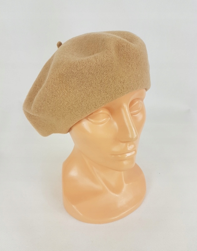 128 BERET FEZKO kolor CAMEL rozm. 11" Marka inna