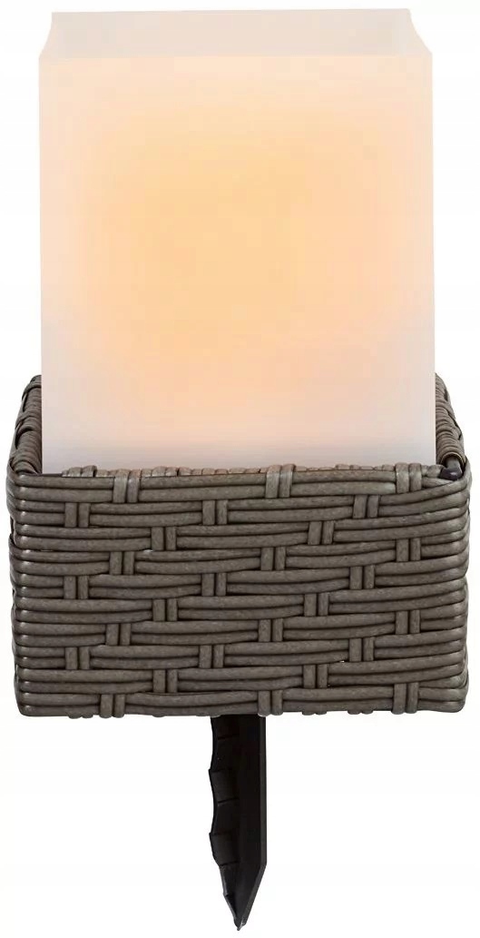 LIVARNO HOME Lampka solarna LED RATTAN Q-16 (385812) • Cena, Opinie •  Wbijane, solarne 12467044490 • Allegro