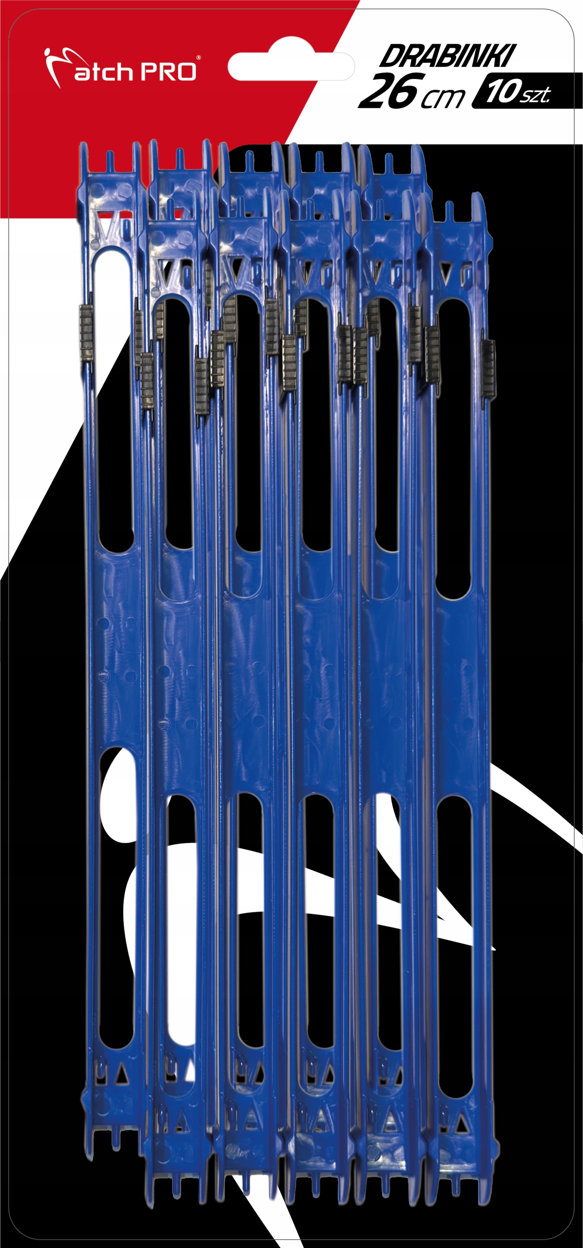 Match Pro Zwijadełka Z Regulacją Naciągu 10 sztuk 26 x 1,6 cm