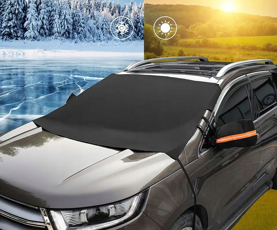 POKROWIEC MATA ANTYSZRONOWA PRZECIWSZRONOWA OSŁONA NA SZYBĘ SAMOCHODU AUTA EAN (GTIN) 5905214412562