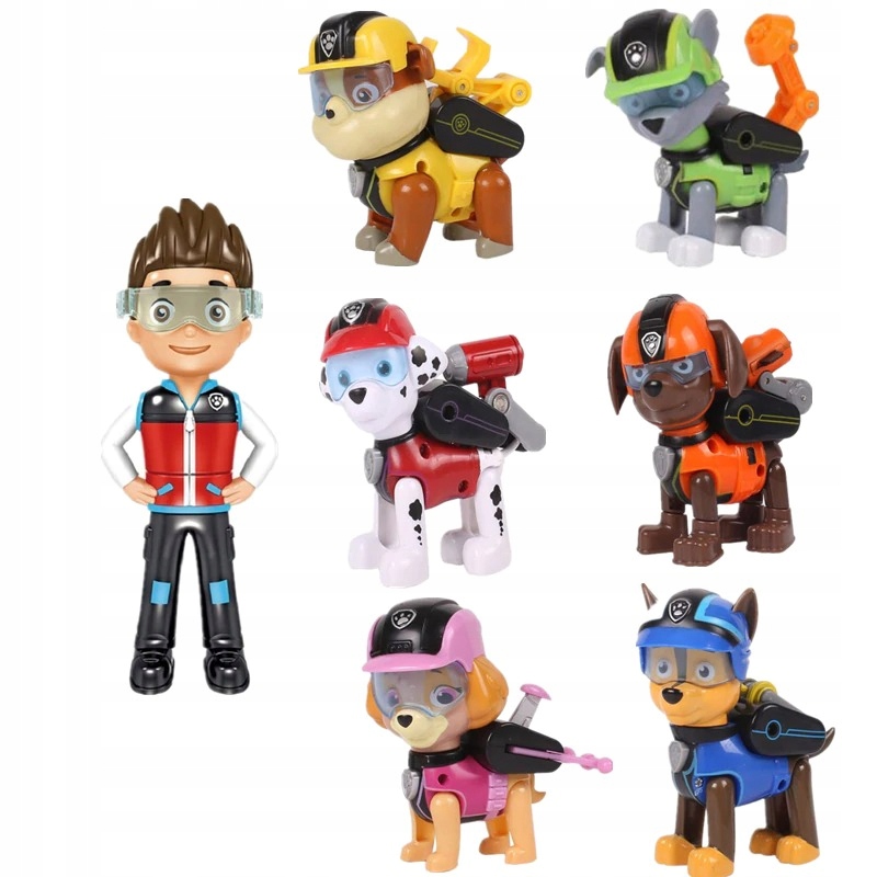 

Psi Patrol Figurka Zestaw Figurek Ryder I Zespół