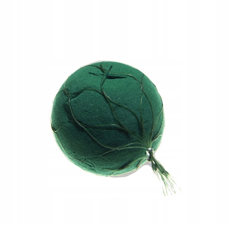 

Kula Gąbka Florystyczna w Siatce do Kwiatów 120 mm