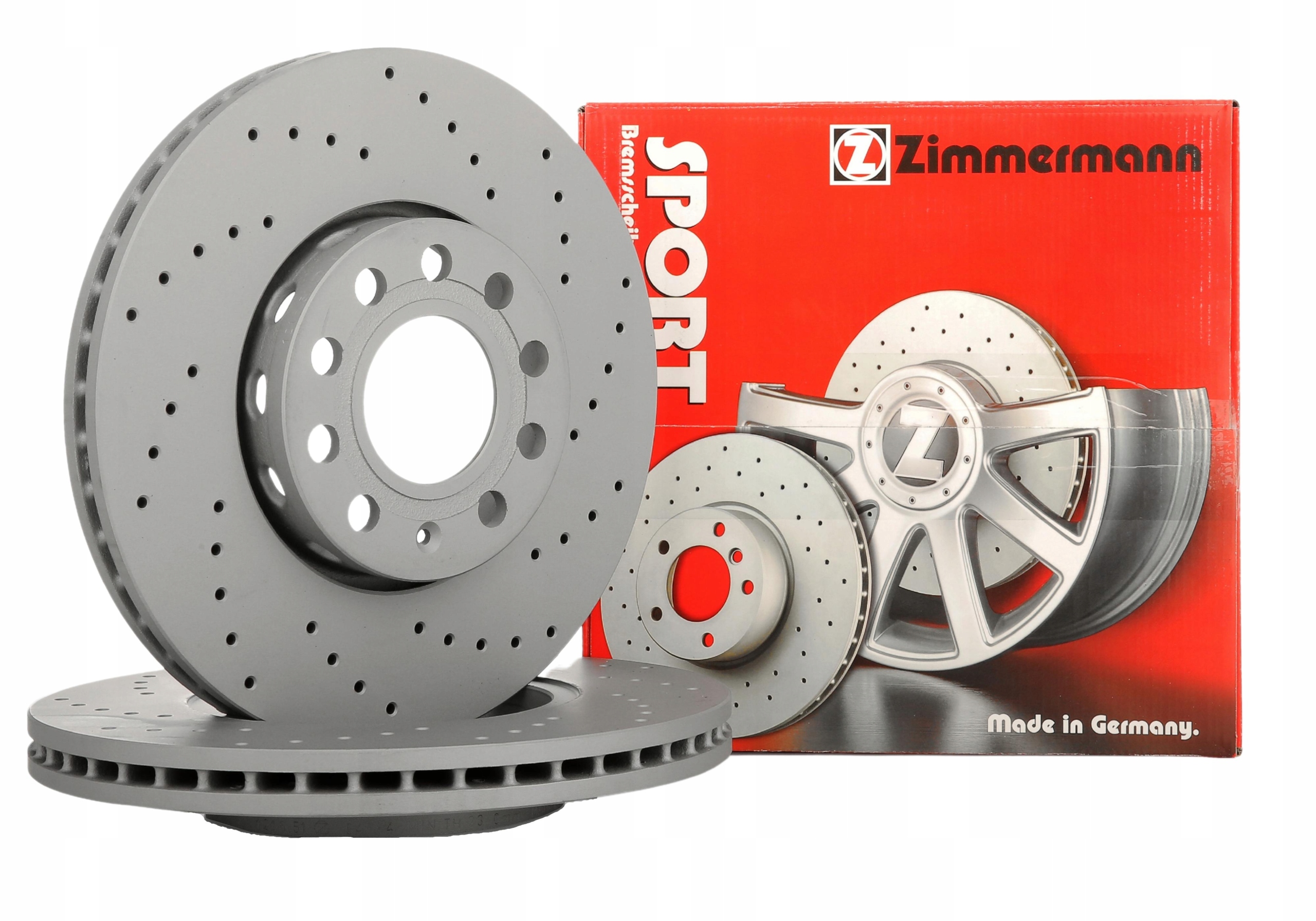 

Tarcze Zimmermann Sport Przód Bmw 5 E60 348mm 535d