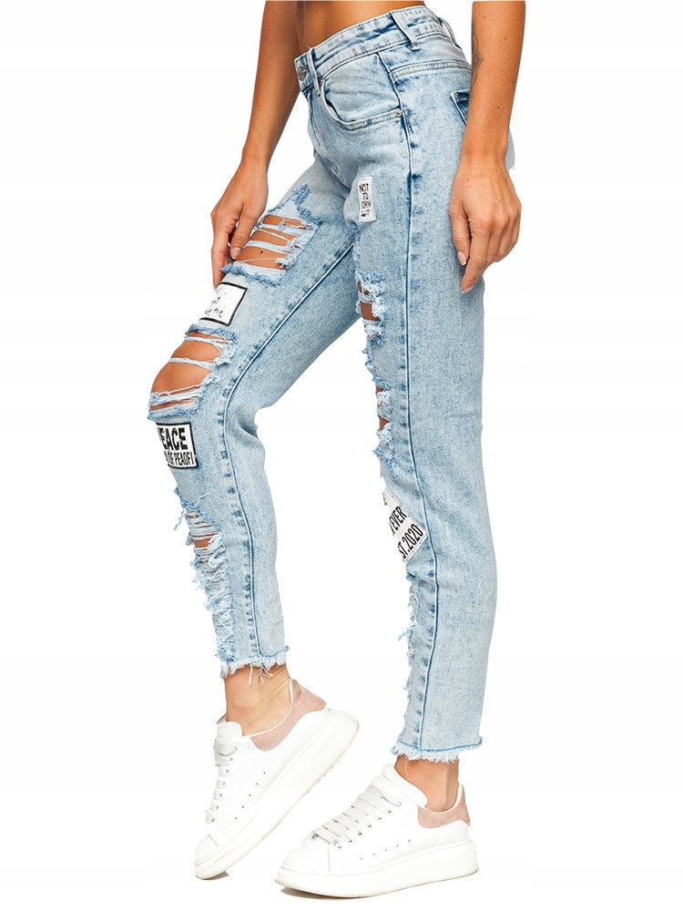 

Spodnie Jeansowe Niebieskie JK8602 Denley_xl