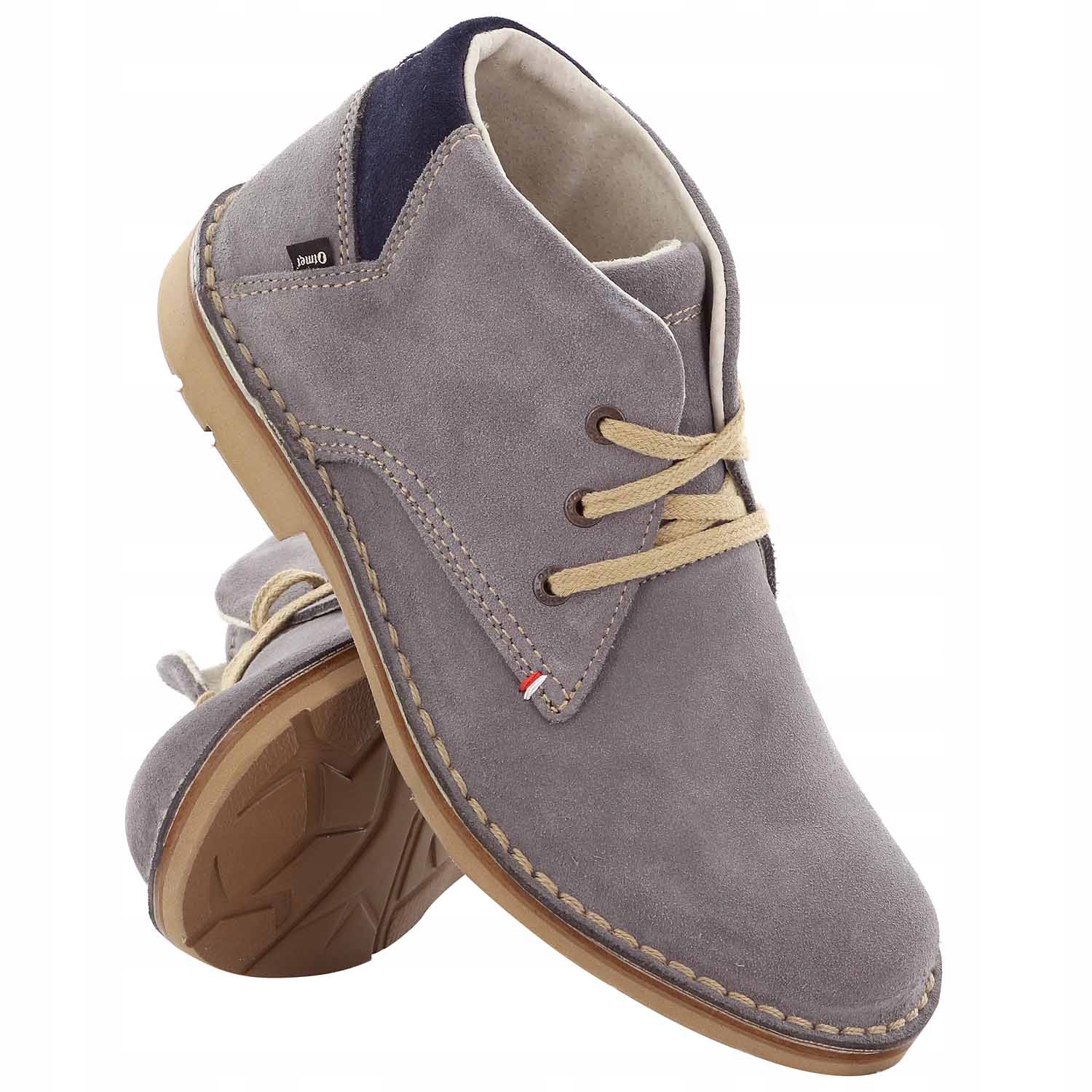 Otmęt pánská obuv kotníkové boty velur semiš OT-846 euroobuv